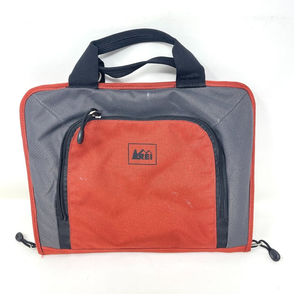 REI Tablet Laptop Ipad‎ Protective Carrying Case Orange Gray